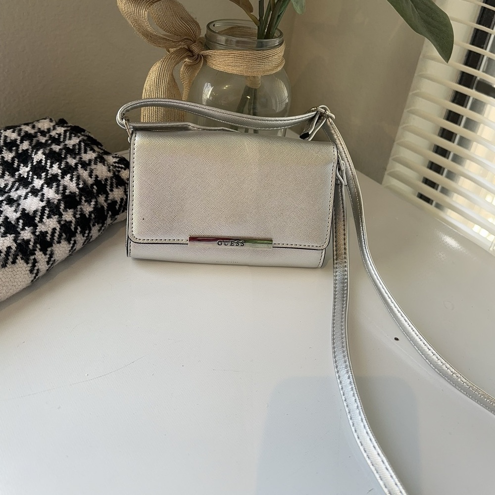 Guess Cross bag, metallic color